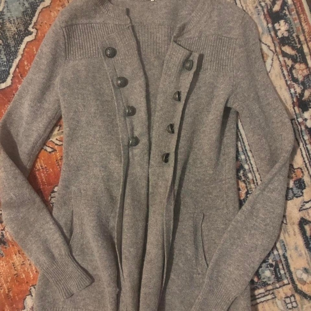 100% Wool Free People Cardigan